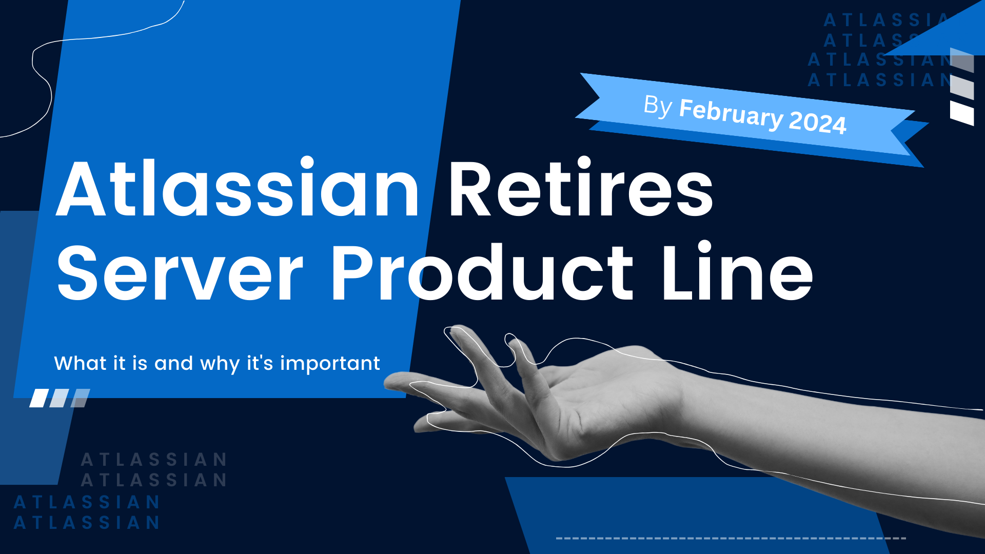 Banner of "Atlassian Retires Server Product Line"